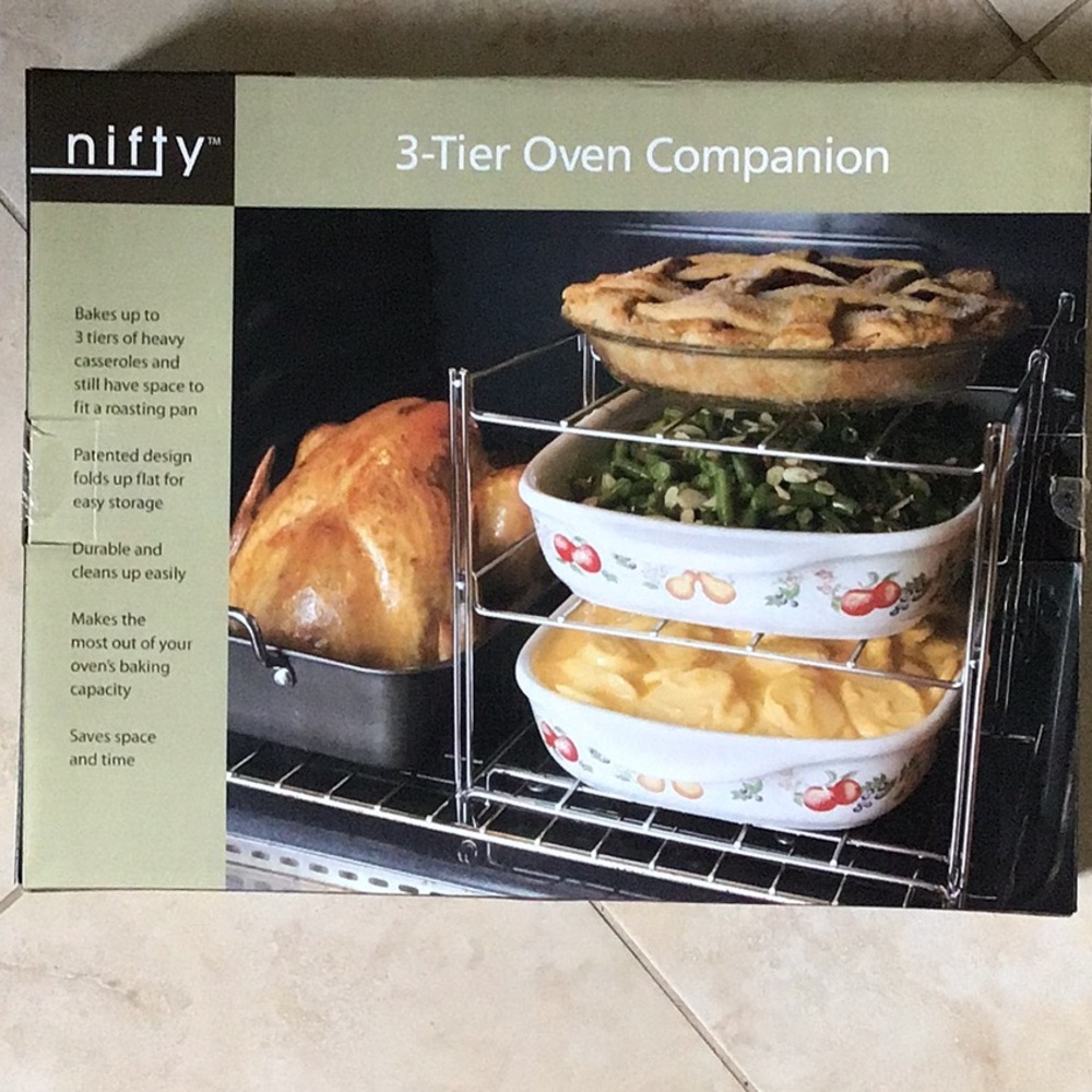 3 tier oven rack